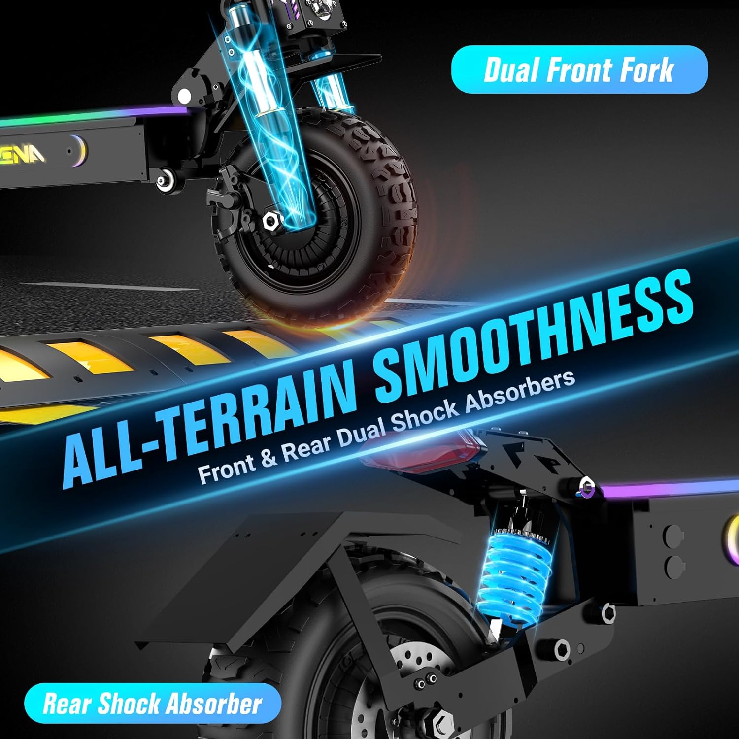 ONECNA GT7 Adult Electric Scoo - 60V 5600W Dual Motor Electric Scooter recension och pris
