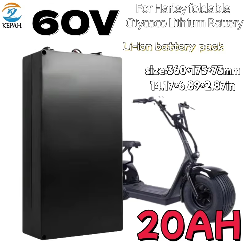 For Harley Electric Motorcycle - 60V 30Ah Electric Scooter Battery recension och pris
