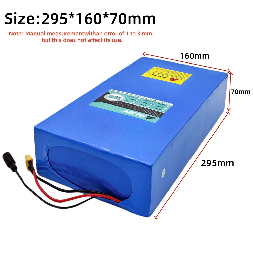 16S8P 1000W-3000W 60V 30Ah Hig - 60V 30Ah Electric Scooter Battery recension och pris